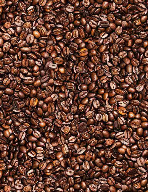 Cotton Print Yarmulkes PACKED COFFEE BEANS