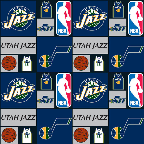 NBA Basketball Yarmulkes Cotton - Utah Jazz