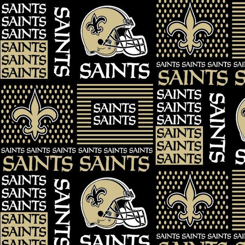 NFL Football Yarmulkes Cotton - NOS - New Orleans Saints