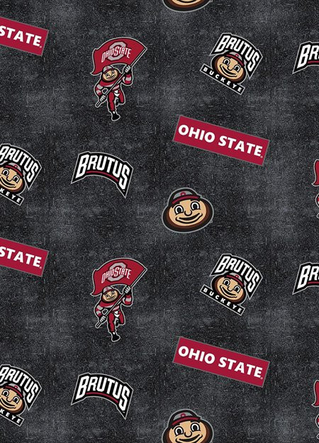 NCAA - Cotton Yarmulkes - TOSSED - OHIO 