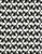 Cotton Print Yarmulkes Intertwined Cats Wknit - BLACK Cotton Print Yarmulkes Intertwined Cats Wknit - BLACK