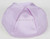 Satin Yarmulkes 6 Panels - Lined - Satin Lavender With Yellow Rim. Best Quality Bridal Satin