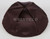 Satin Yarmulkes 6 Panels - Lined - Satin Brown With Light Blue Rim. Best Quality Bridal Satin Satin Yarmulkes 6 Panels - Lined - Satin Brown With Light Blue Rim. Best Quality Bridal Satin