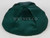 Satin Yarmulkes 6 Panels - Lined - Satin Dark Green With Plaid - Pink/White Rim. Best Quality Bridal Satin