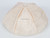 Moire Six Panel Yarmulkes Light Beige