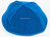 Velour Velvet Yarmulkes - 4 Panels - Lined - Medium Style - With Rim (Band) - Royal Blue