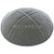 Genuine Suede Kippah - Solid Colors - Medium Grey