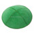 Genuine Suede Kippah - Solid Colors - Kelly Green