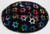 Genuine Suede Yarmulke - Metallic Embossed - Colored Metalic Magen David