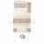 Embroidered Cotton Tallit - Jerusalem In Silver - TFE-2