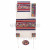 Embroidered Cotton Tallit - The Twelve Tribes Embroidered Cotton Tallit - The Twelve Tribes