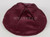 Satin Yarmulkes 6 Panels - Lined - Single Color - Burgundy. Best Quality Bridal Satin