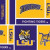 NCAA - Cotton Yarmulkes - HERRINGBONE - Louisiana State University NCAA - Cotton Yarmulkes - HERRINGBONE - Louisiana State University