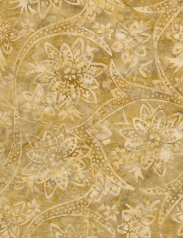 Cotton Print Yarmulkes Holiday Batik - CARAMEL Cotton Print Yarmulkes Holiday Batik - CARAMEL