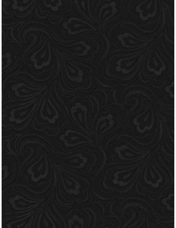 Cotton Print Yarmulkes Sand Art - BLACK Cotton Print Yarmulkes Sand Art - BLACK