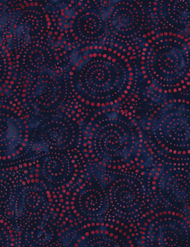 Cotton Print Yarmulkes Burst Batik - FIREWORK Cotton Print Yarmulkes Burst Batik - FIREWORK