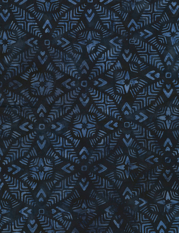 Cotton Print Yarmulkes Geo Stars Batik - CELEBRATE Cotton Print Yarmulkes Geo Stars Batik - CELEBRATE