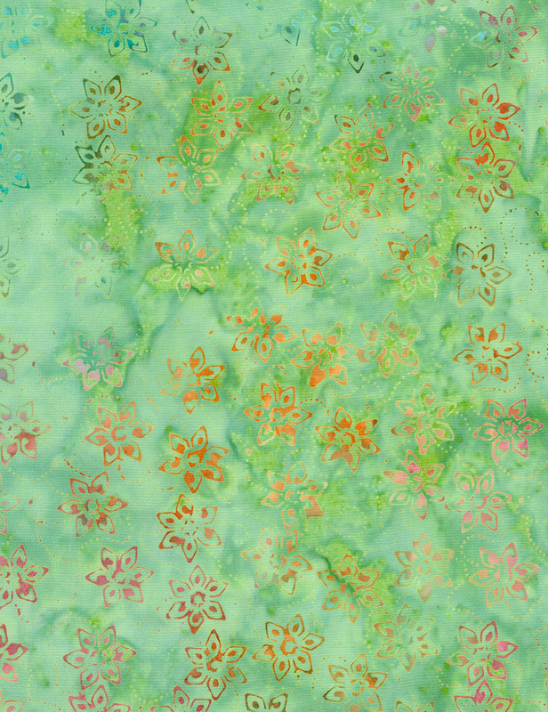 Cotton Print Yarmulkes Daffodil Batik - CACTUS Cotton Print Yarmulkes Daffodil Batik - CACTUS