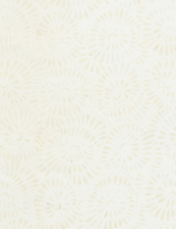 Cotton Print Yarmulkes Bead Flowers Batik - QUIET