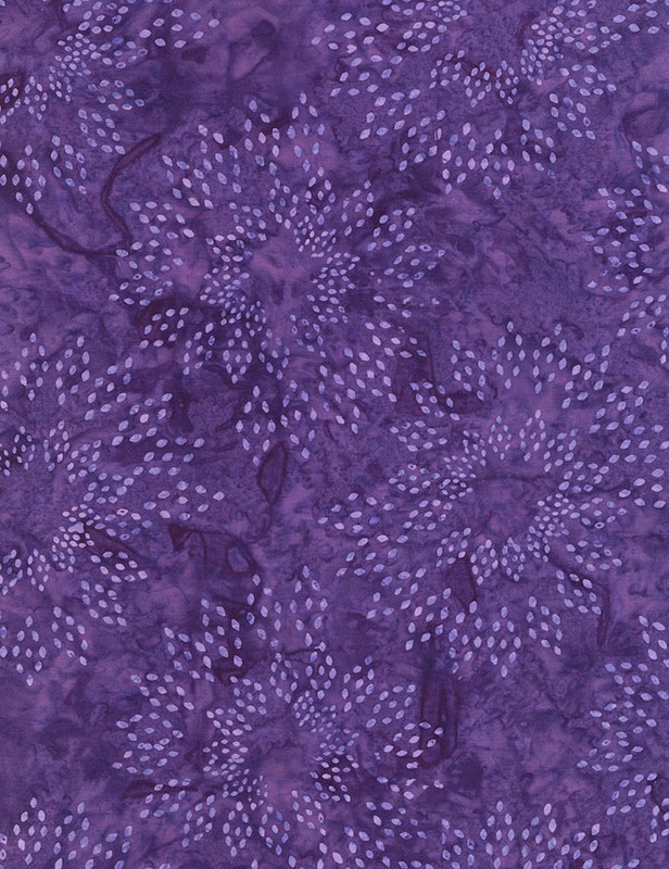 Cotton Print Yarmulkes Star Drops Batik - GRAPE Cotton Print Yarmulkes Star Drops Batik - GRAPE