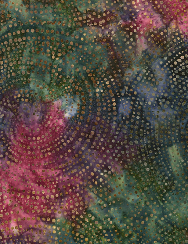 Cotton Print Yarmulkes Dotty Spiral Batik - MULBERRY Cotton Print Yarmulkes Dotty Spiral Batik - MULBERRY