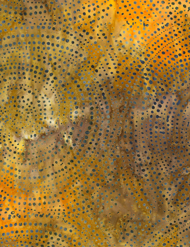 Cotton Print Yarmulkes Dotty Spiral Batik - SPICE Cotton Print Yarmulkes Dotty Spiral Batik - SPICE