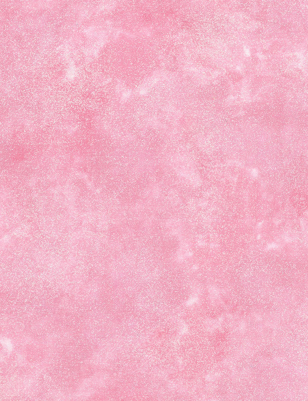 Cotton Print Yarmulkes Shimmer Metallic Texture - PINK