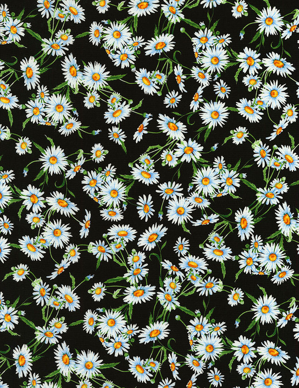 Cotton Print Yarmulkes Daisy - DAISY
