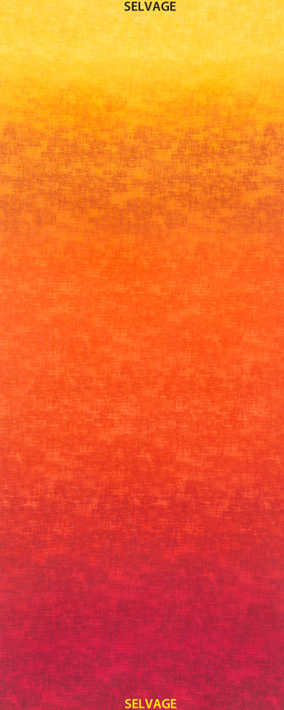 Cotton Print Yarmulkes Studio Ombre - SUNSET