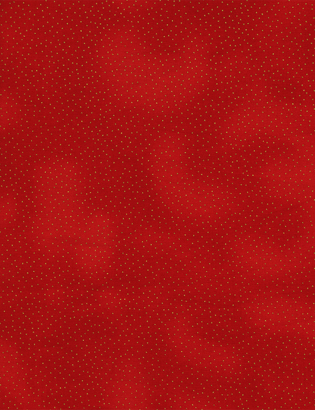 Cotton Print Yarmulkes Metallic Pin Dots - RED Cotton Print Yarmulkes Metallic Pin Dots - RED