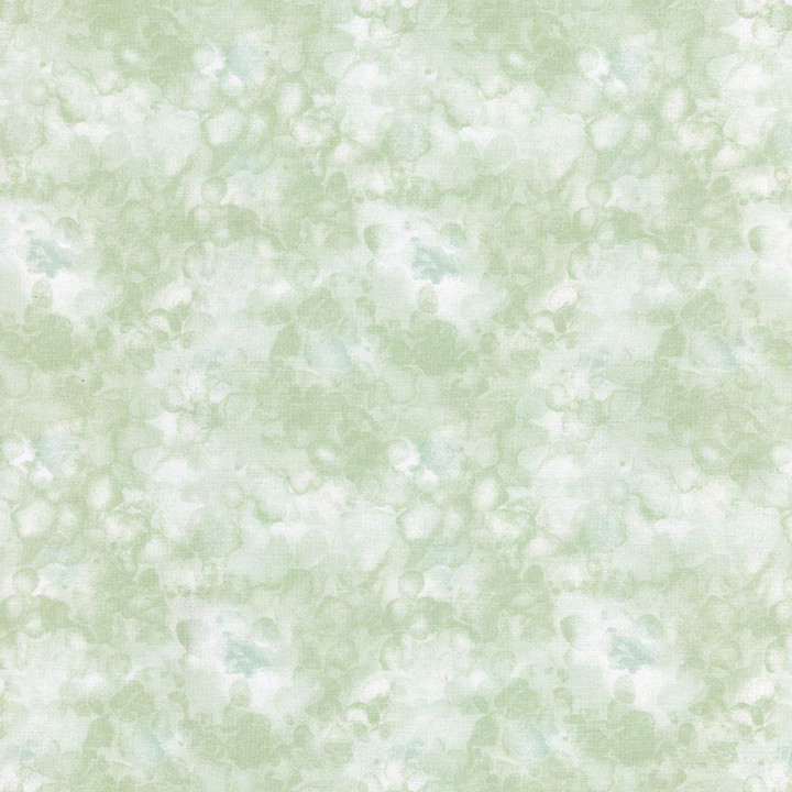 Cotton Print Yarmulkes WATERCOLOR - Celery