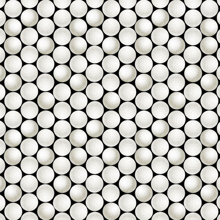 Cotton Print Yarmulkes GOLF BALLS