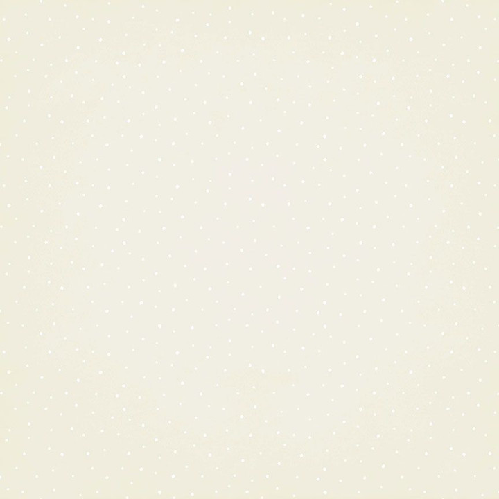 Cotton Print Yarmulkes Dots - Ecru