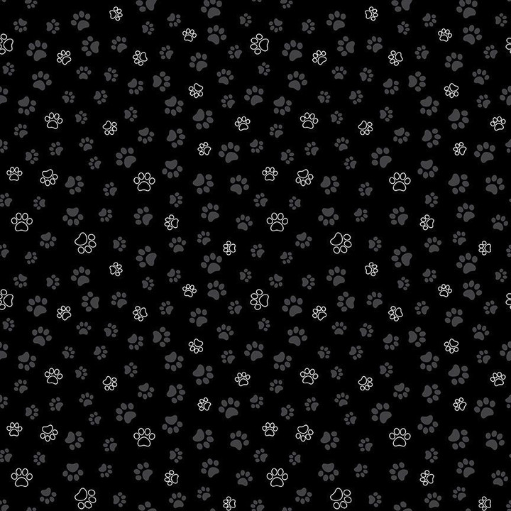 Cotton Print Yarmulkes CAT PAWS