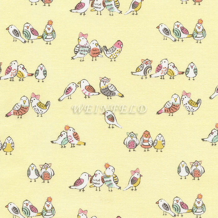 Cotton Print Yarmulkes Birdies