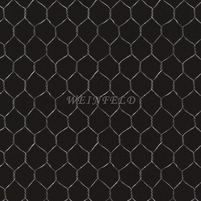 Cotton Print Yarmulkes Chicken Wire On Black