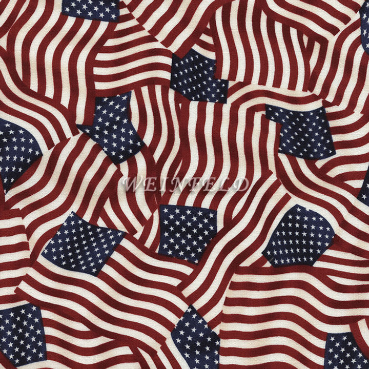 Cotton Print Yarmulkes American Flags - Usa Cotton Print Yarmulkes American Flags - Usa