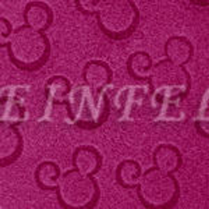 Genuine Suede Kippah - Embossed Textured Design - Mickey Mouse Genuine Suede Kippah - Embossed Textured Design - Mickey Mouse