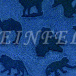 Genuine Suede Kippah - Embossed Textured Design - Animals