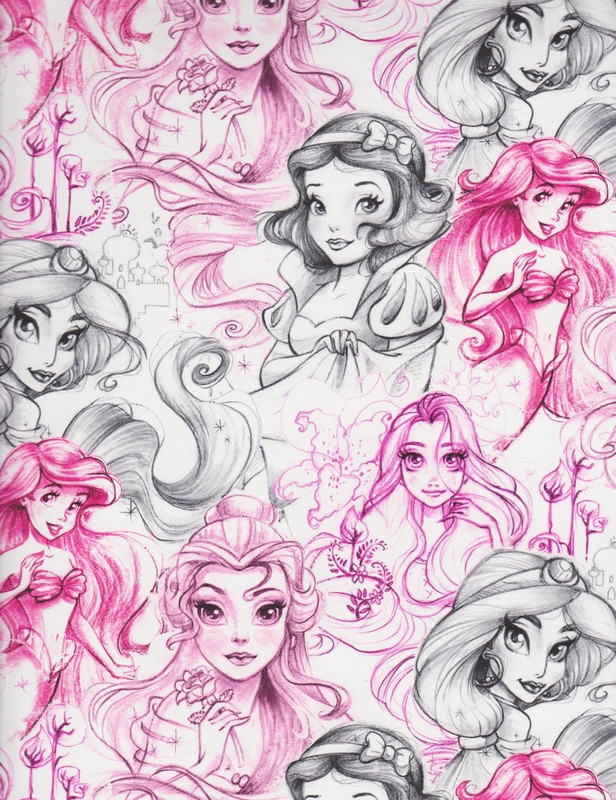 Disney Yarmulkes Cotton - Princess Disney Yarmulkes Cotton - Princess