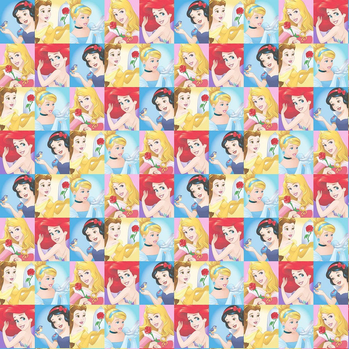 Disney Yarmulkes Cotton - Princess Dream Disney Yarmulkes Cotton - Princess Dream