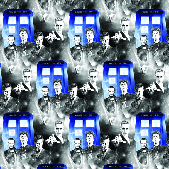 Doctor Who Yarmulkes Cotton - Police Public Call Doctor Who Yarmulkes Cotton - Police Public Call