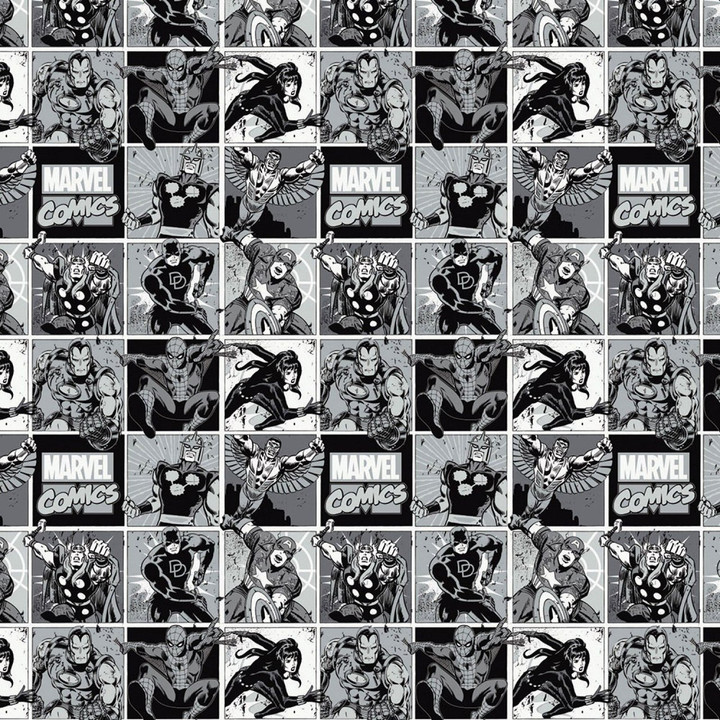 Marvel Yarmulkes Cotton - Comics Marvel Comic - Stone