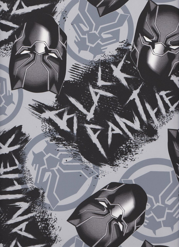 Marvel Yarmulkes Fleece - Black Panther Graffiti - Black