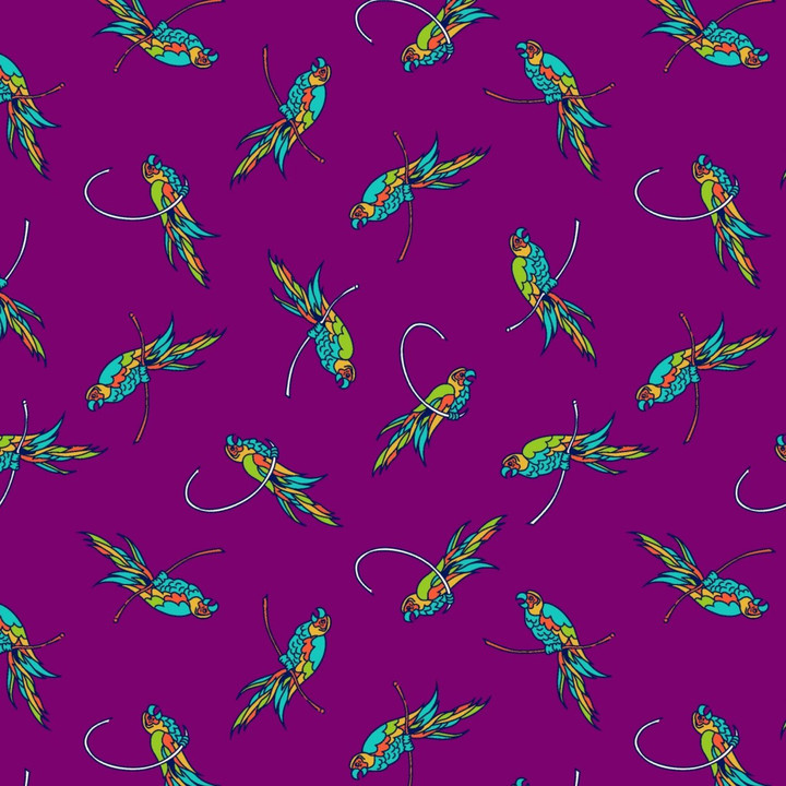 Mary Fons Yarmulkes Cotton - World Piece Brazil - Pretty Bird