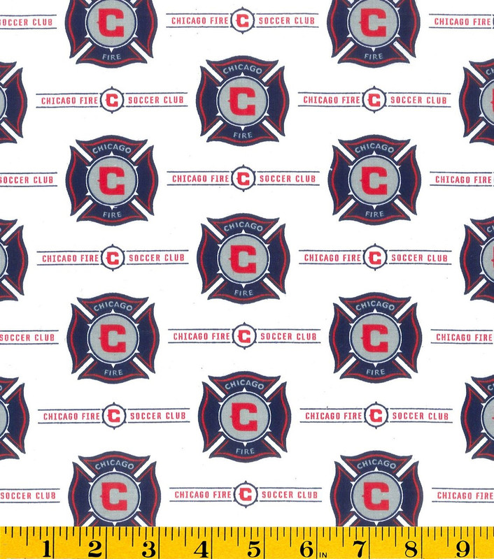 MLS Soccer Yarmulkes Cotton - Chicago Fire