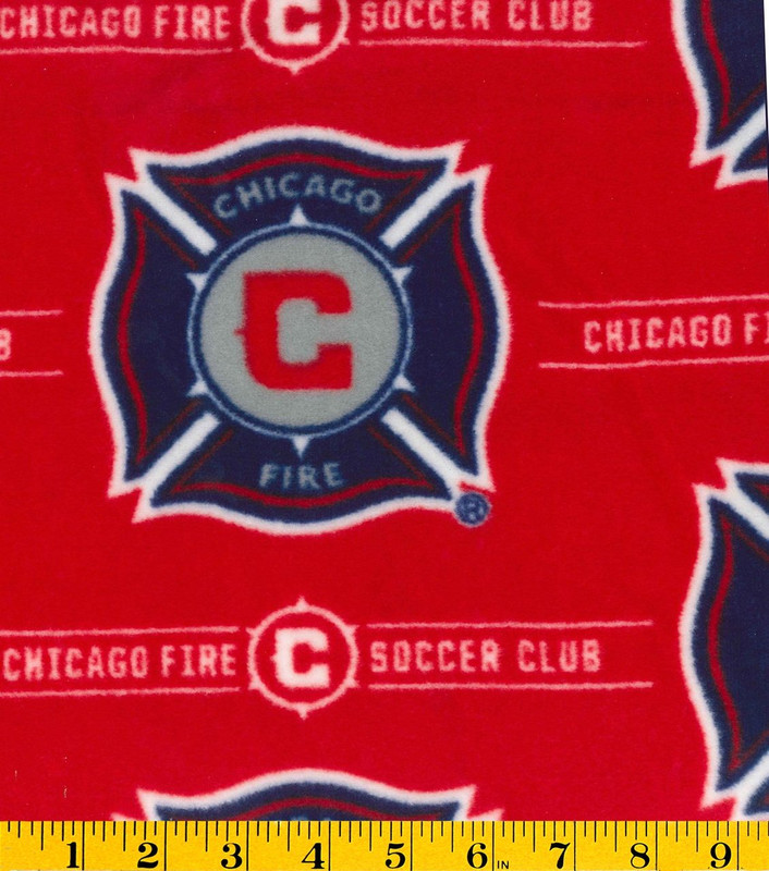 MLS Soccer Yarmulkes Fleece - Chicago Fire