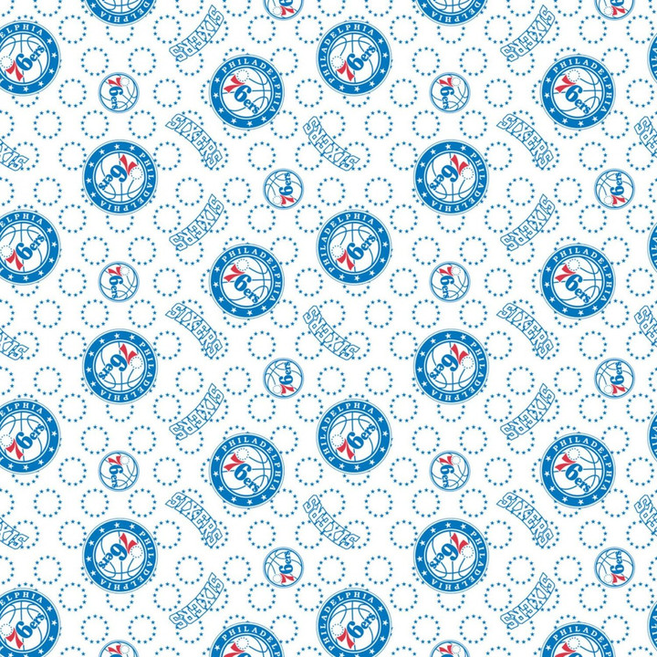 NBA Basketball Yarmulkes Cotton - Philadelphia 76ers