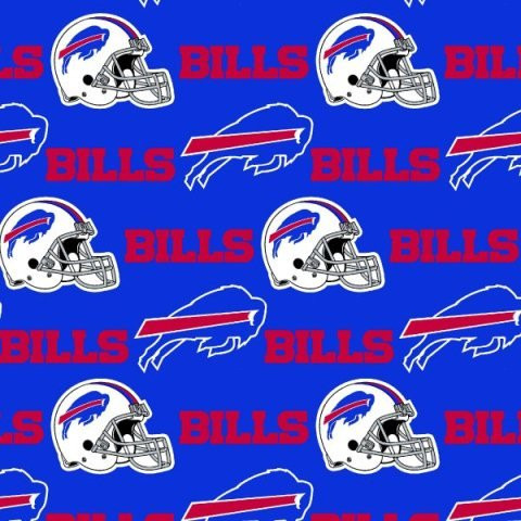 NFL Football Yarmulkes Cotton - BUB - Buffalo Bills
