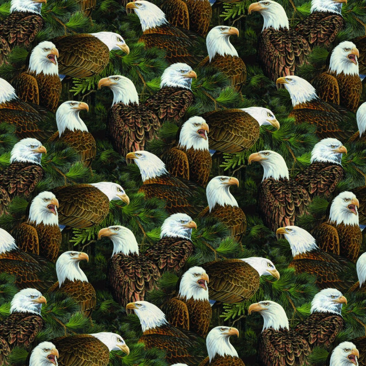 Wild Wings Yarmulkes Cotton - ALLOVER - Flying High Wild Wings Yarmulkes Cotton - ALLOVER - Flying High